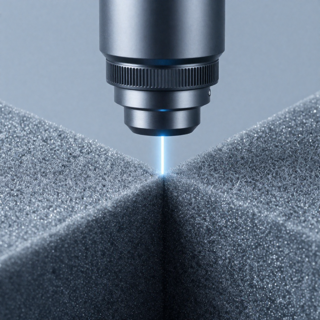 Cortar espuma con laser CO2: parametros, espesores y seguridad