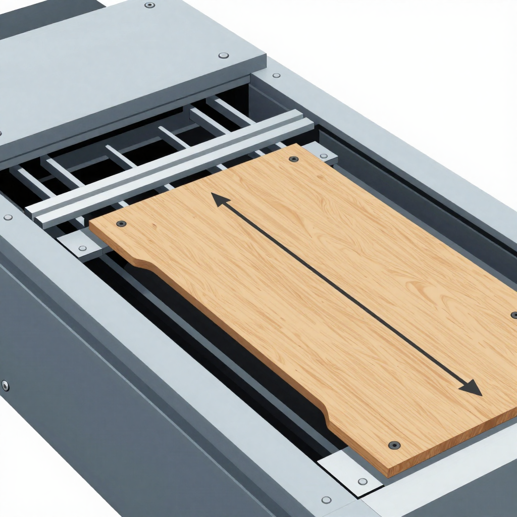 Mesa de vacío para láser CO2: cortar madera balsa - ilustracion 1