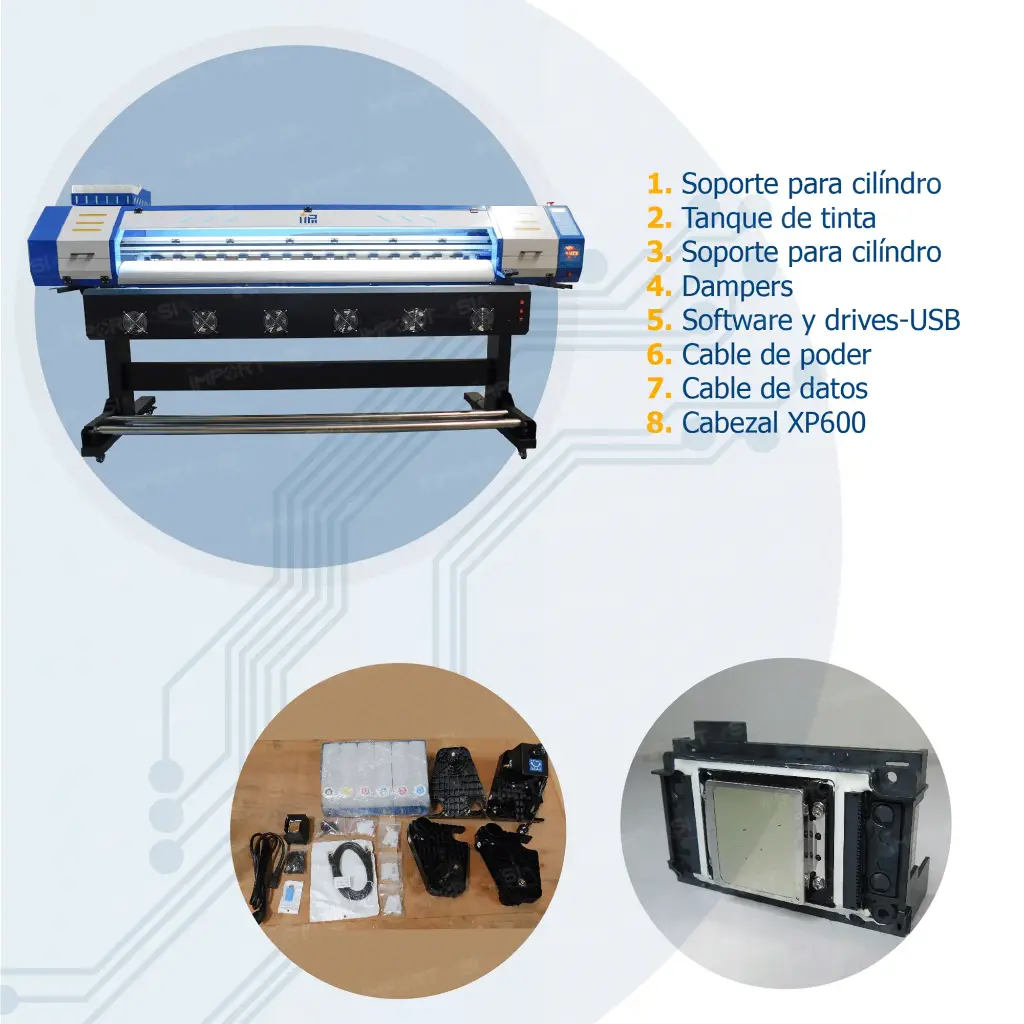 Plotter de impresion IMPA CT1806L XP600