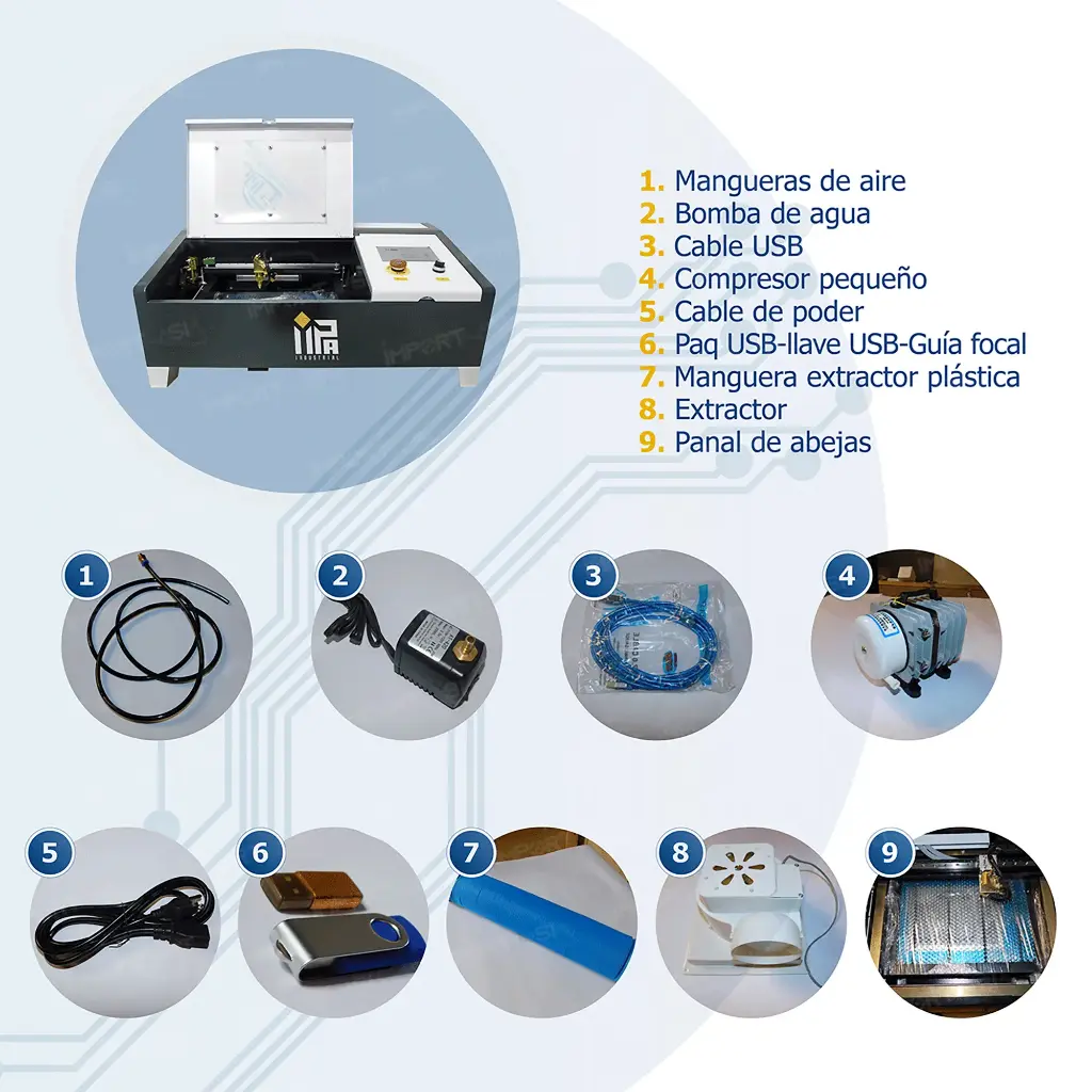 Maquina laser co2 KL320 