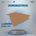 Lámina de MDF bambú 1.22 x 2.44 de 5 mm