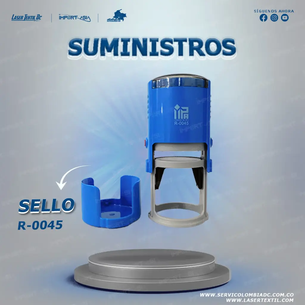 [R-0045] Sello autoentintable IMPA Ref. R-0045