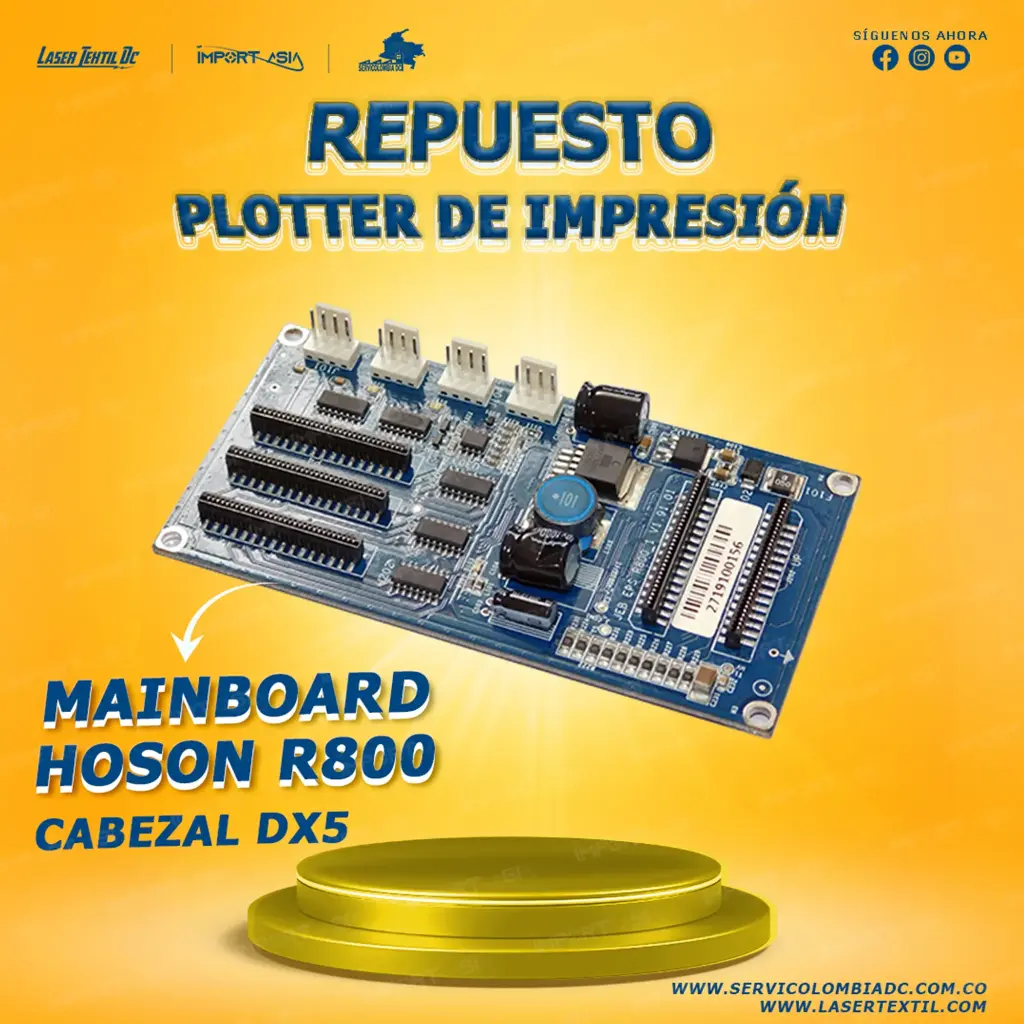 [BOAR800] Board Hoson R800 cabezal Dx5 