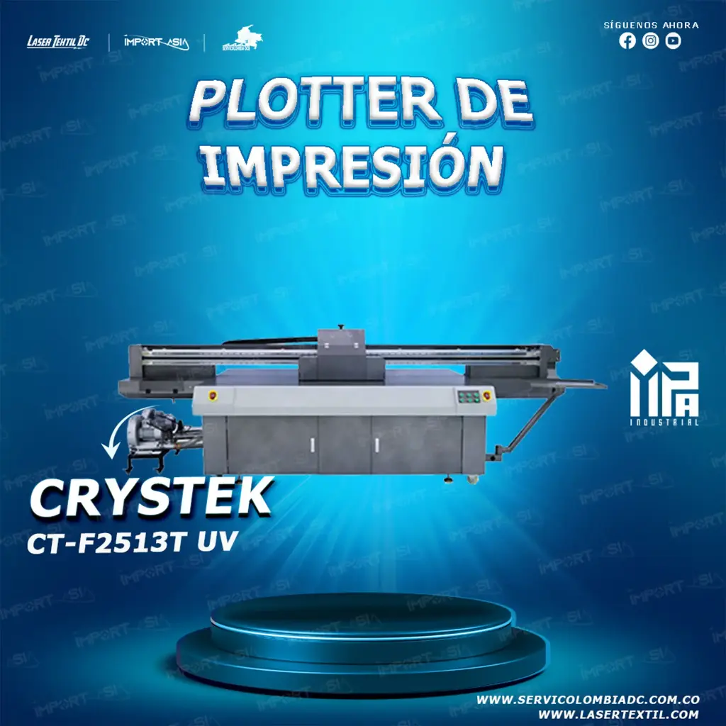 [CTF2513T-UV] Plotter de impresión CT-F2513T UV