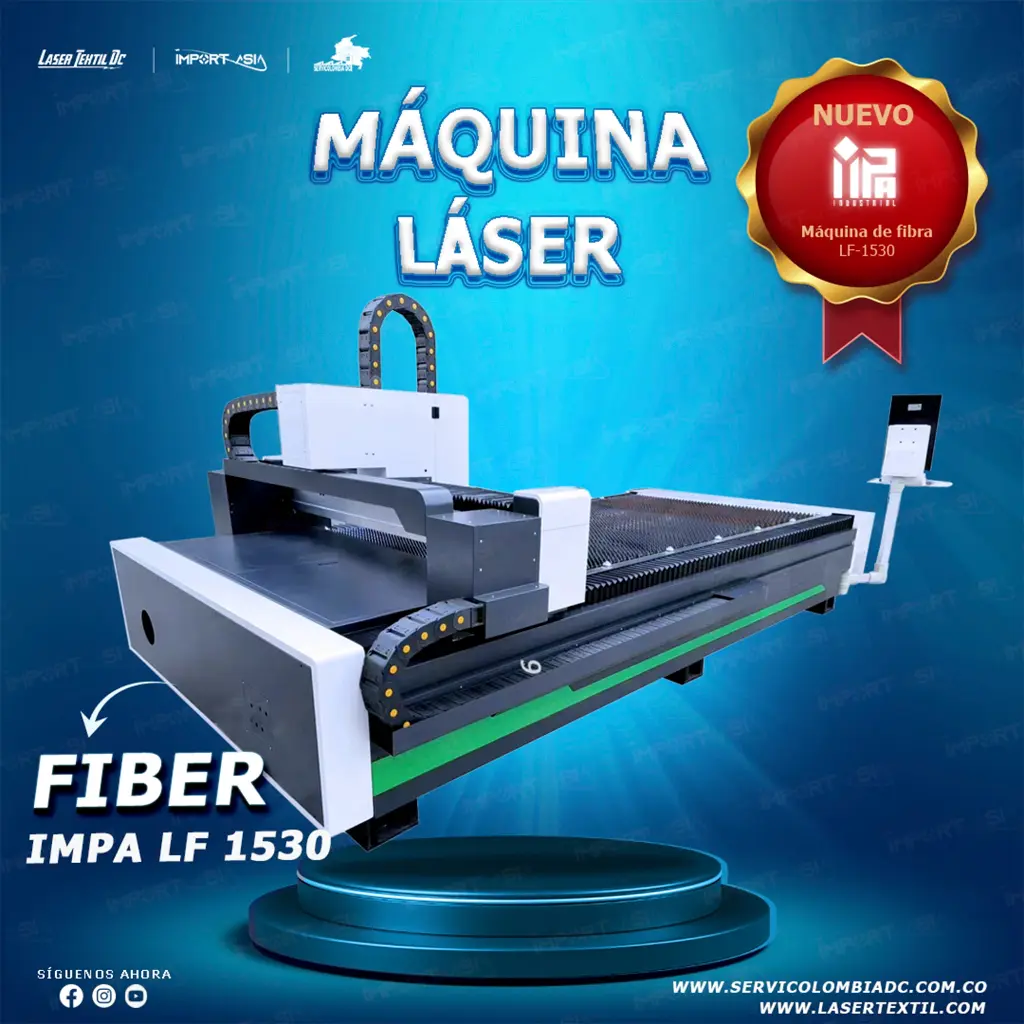 [IMPA-FL1530] Máquina de corte láser fibra para metales IMPA FL1530