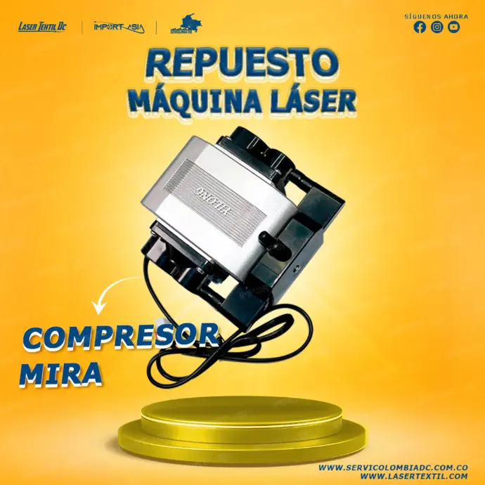 Compresor de máquina láser AEON serie MIRA