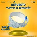 Cable plano de datos plotter de impresión