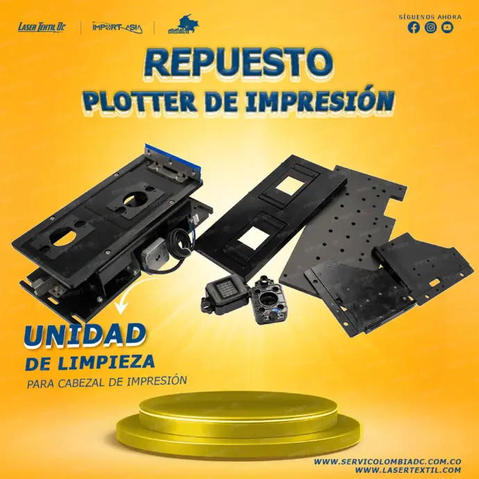 Unidad de limpieza para cabezal de impresión 