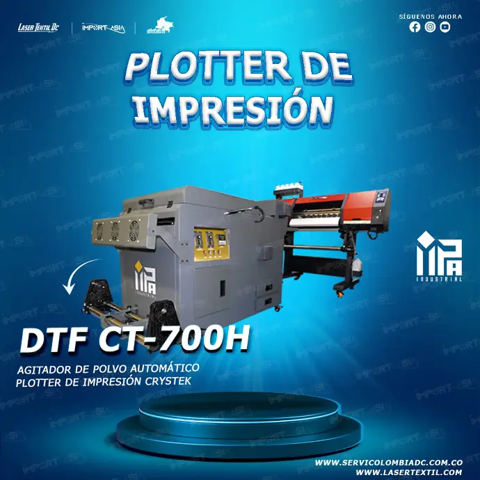 [MAQ-DTFCT700H] Máquina de impresión DTF-CT700H