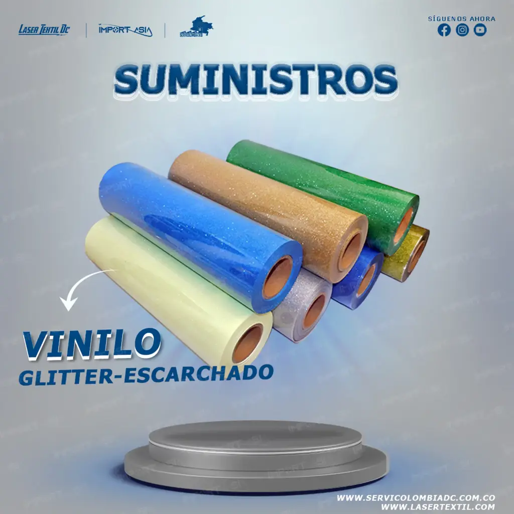 [PUQ2-2AREAL] Vinilo textil Escarchado PU Q2-2 50 x 25 ms (AZUL REAL - ROYAL BLUE)