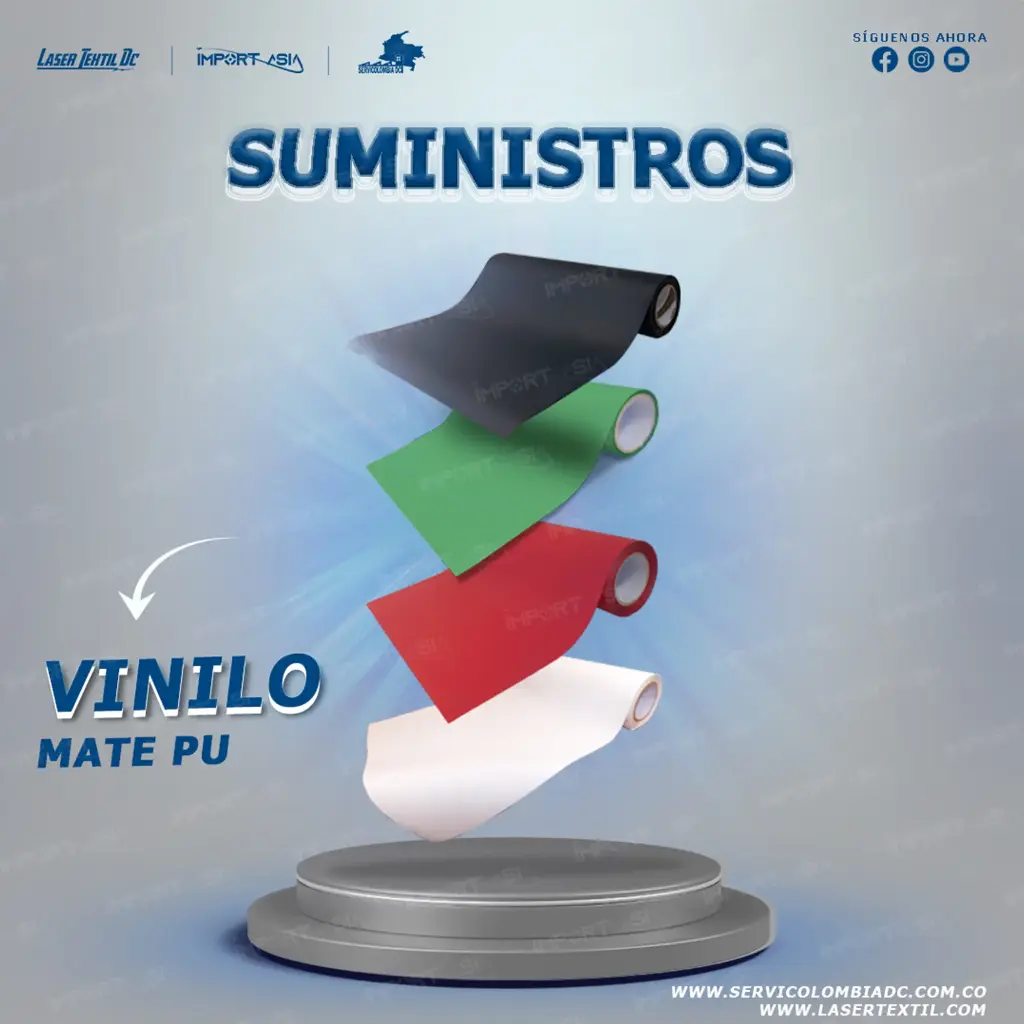 [Q1-2VPASTO] Vinilo textil Q1-2 PU Sticky 50 x 25 ms (VERDE PASTO-GREEEN GRASS)
