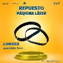 Correa dentada tipo bucle 3 mm