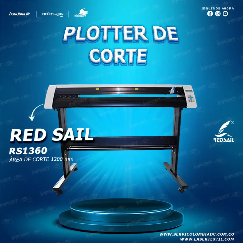 [RS1360] Plotter de corte RedSail RS1360 