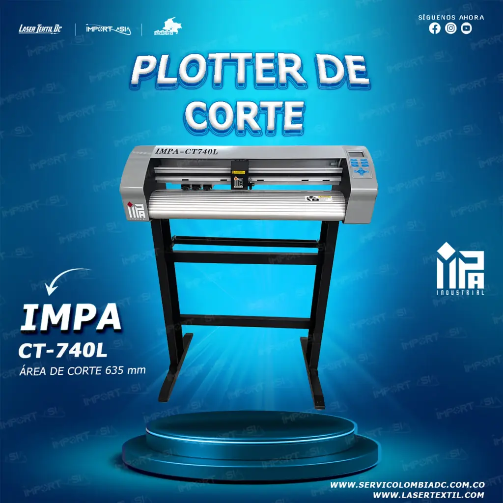 [CT740L] Plotter de corte IMPA Teneth CT740L 
