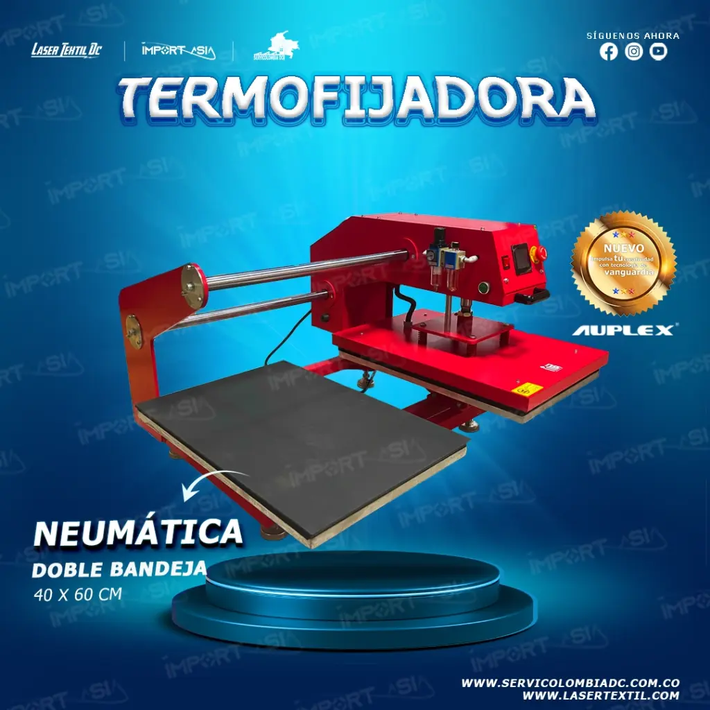 Termofijadora automática doble bandeja 40x60 AP2313