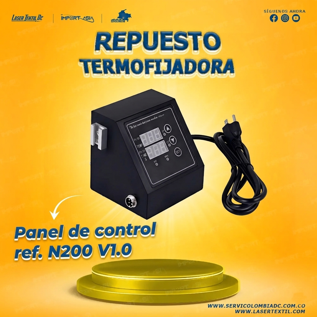 Panel de control ref. N200 V1.0 para termofijadora