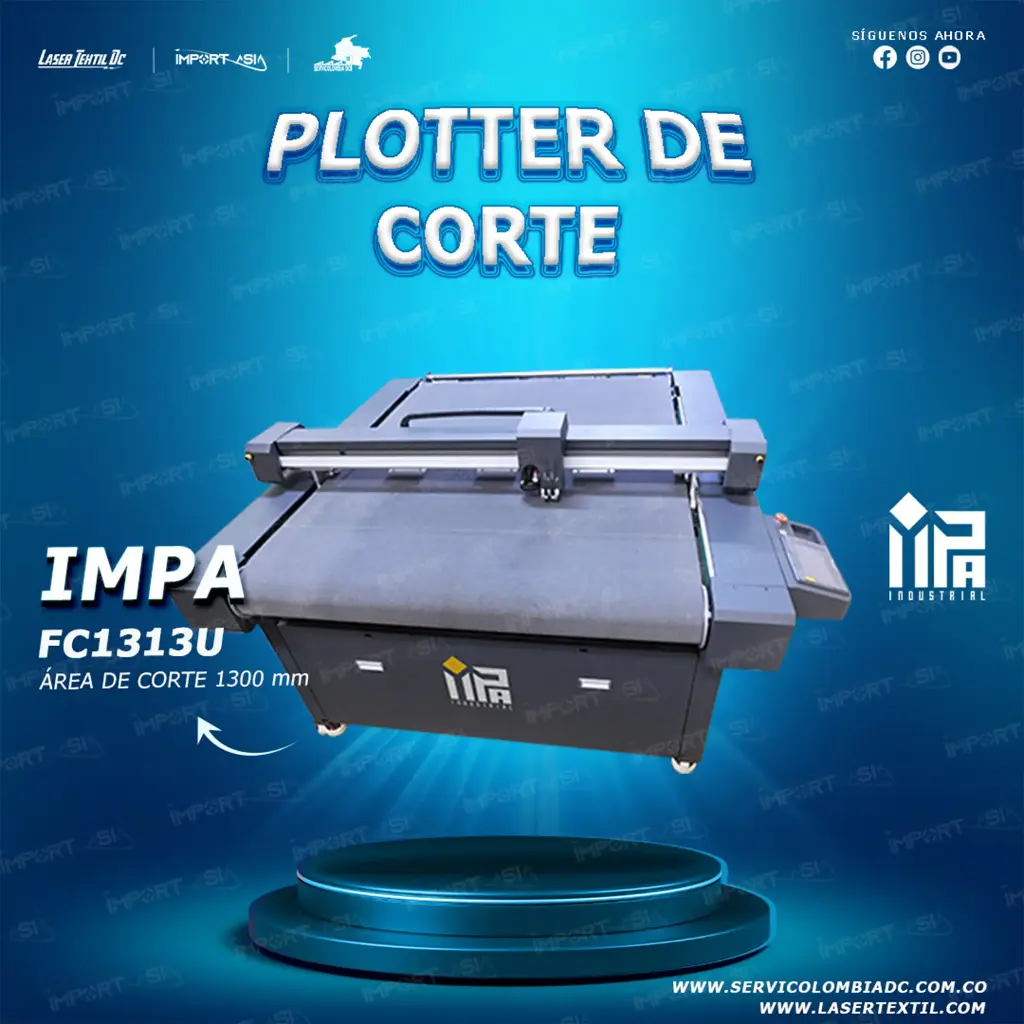 [FC1313U] Plotter de corte plano Teneth IMPA FC1313U
