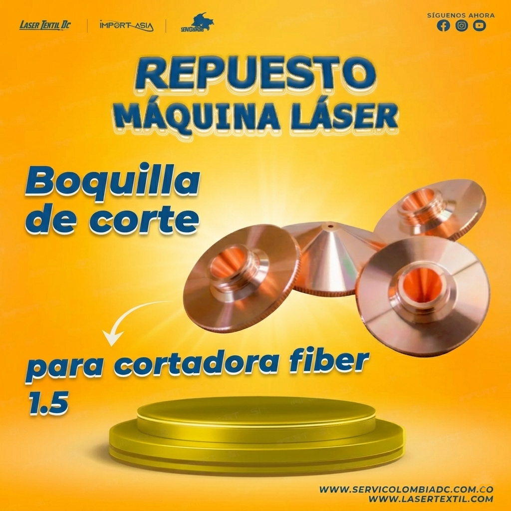 Boquilla de corte para cortadora fiber 1.5